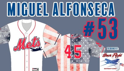SE Florida Honor FlightNight Jersey #53 Miguel Alfonseca