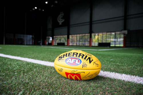 Photo of Team Signed Match-Used Ball | George Hewett's 150th Game