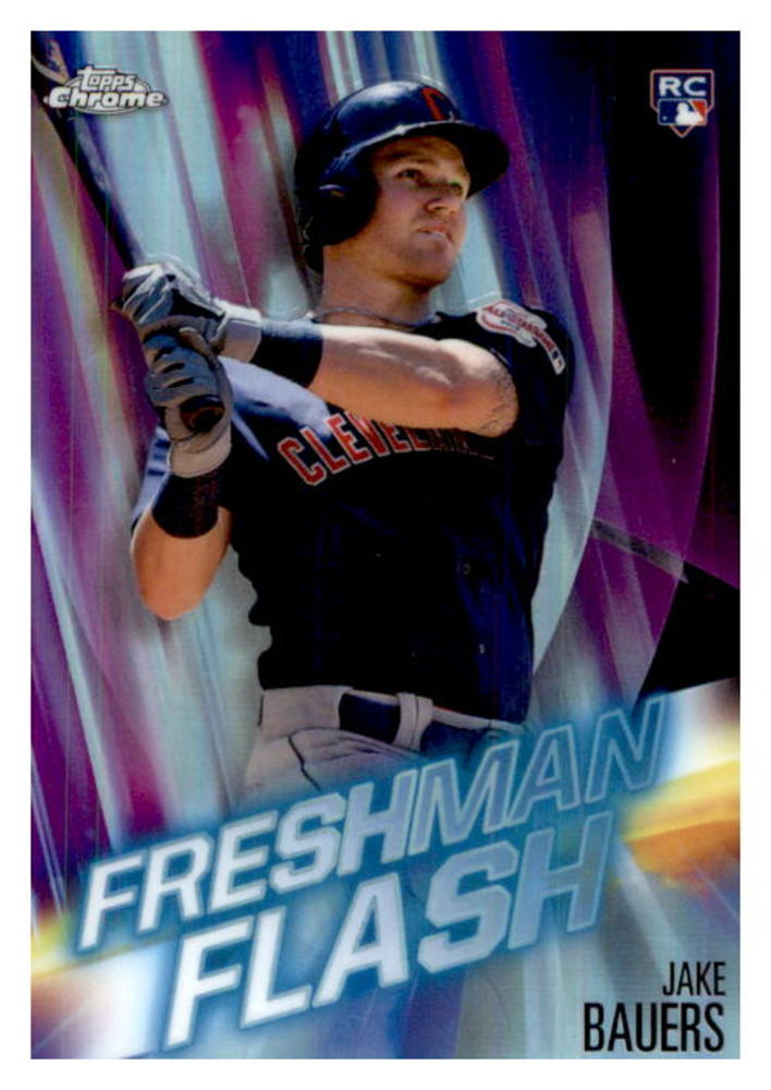 2019 Topps Chrome Freshman Flash #FF5 Jake Bauers