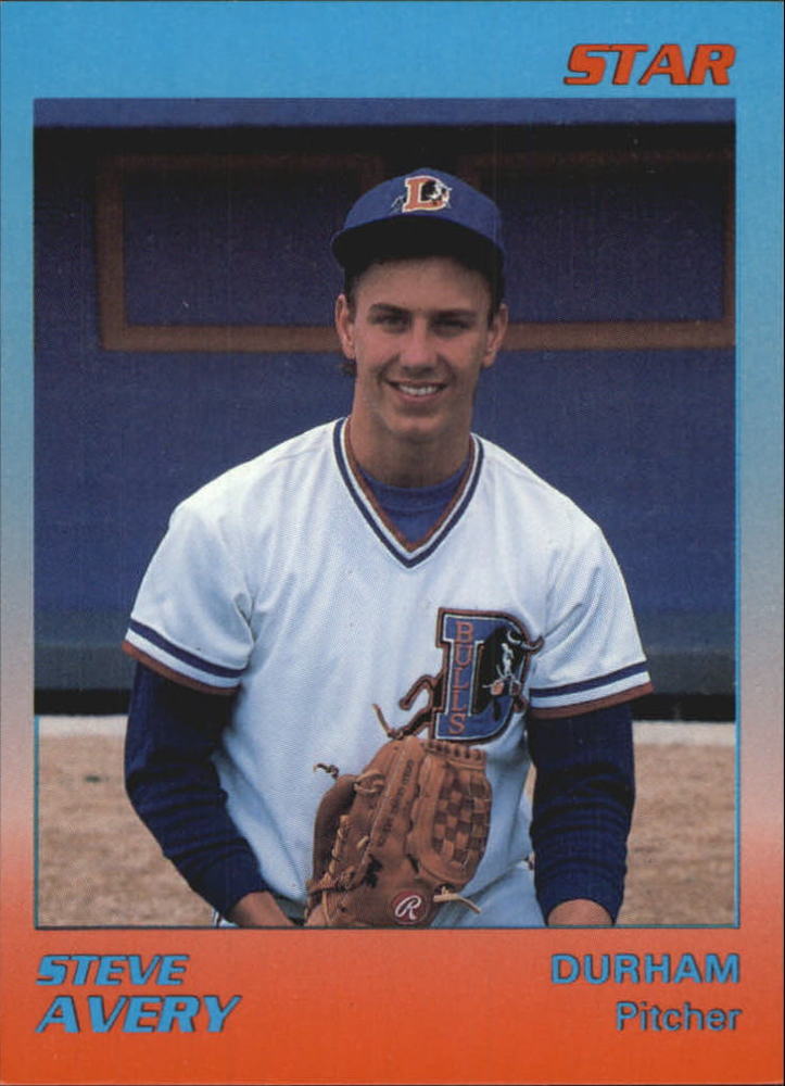 1989 Durham Bulls I Star #1 Steve Avery