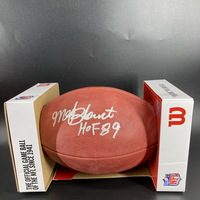 HOF - Steelers Mel Blount Signed Authentic Football