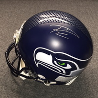 NFL - Seahawks Russell Wilson signed Seahawks proline helmet