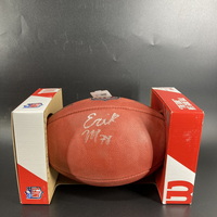 NFL - Saints Erik McCoy Signed Authentic Football