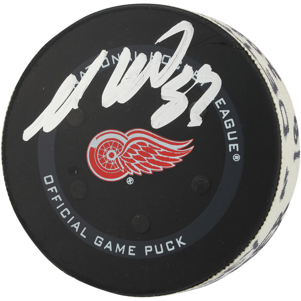 Philipp Grubauer Seattle Kraken Autographed 2021-22 Season Game-Used Puck - NHL Auctions Exclusive