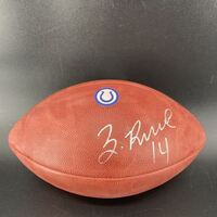 Colts - Zach Pascal Signed Authentic Football With Colts Logo
