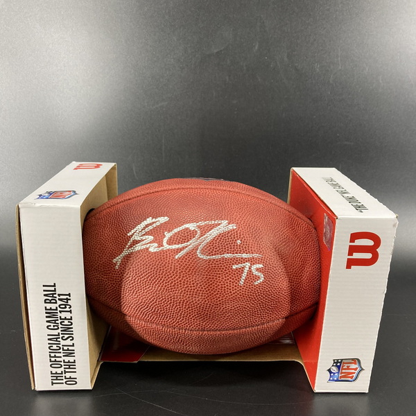 NFL - Vikings Brian O'Neal Signed Authentic Football