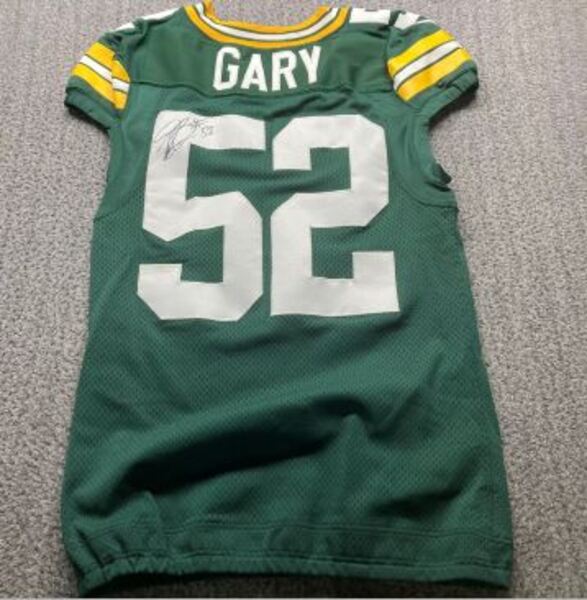 Crucial Catch - Packers Rashan Gary Signed Game Worn Jersey (10/12/2025)...