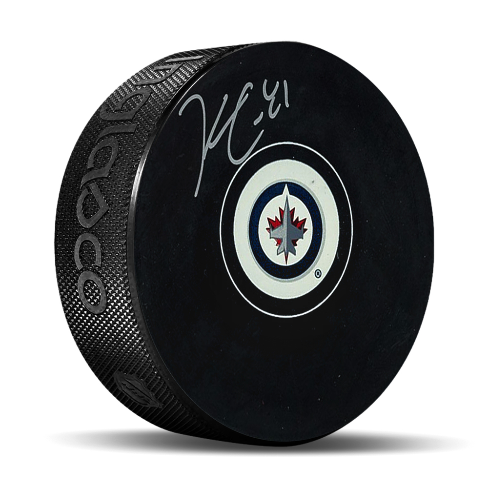 Kyle Connor Signed Winnipeg Jets Puck