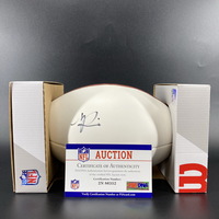 NFL - Steelers George Pickens signed white panel football