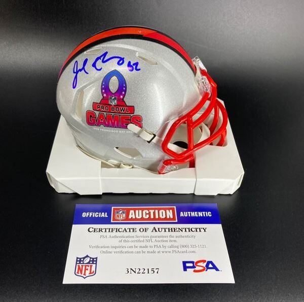 NFL - Bears Joe Thuney Signed Pro Bowl Games Mini Helmet