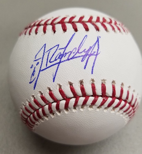 MLB ランディ　アロザレーナ　直筆サイン　バット　父の日 Randy Arozarena Autographed 