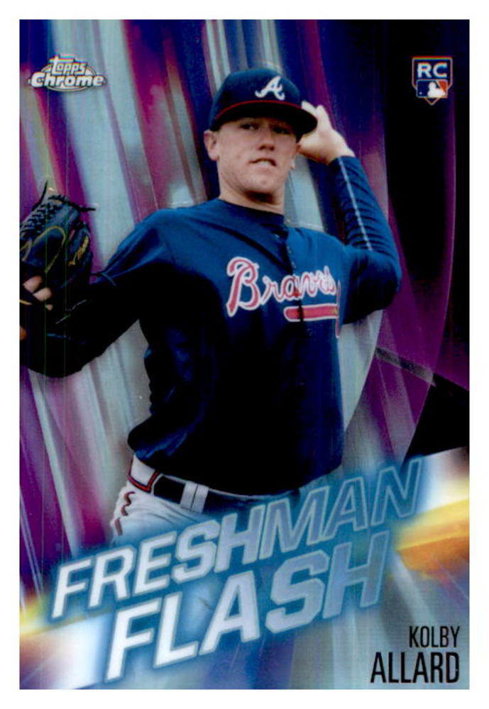 2019 Topps Chrome Freshman Flash #FF10 Kolby Allard