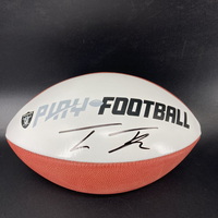 NFL - Raiders Tre'Moni Tucker signed ""Play Football"&quo...