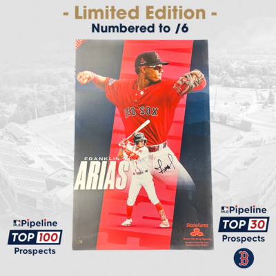 Photo of Franklin Arias - Autographed 17x11 Poster - Limited to 6