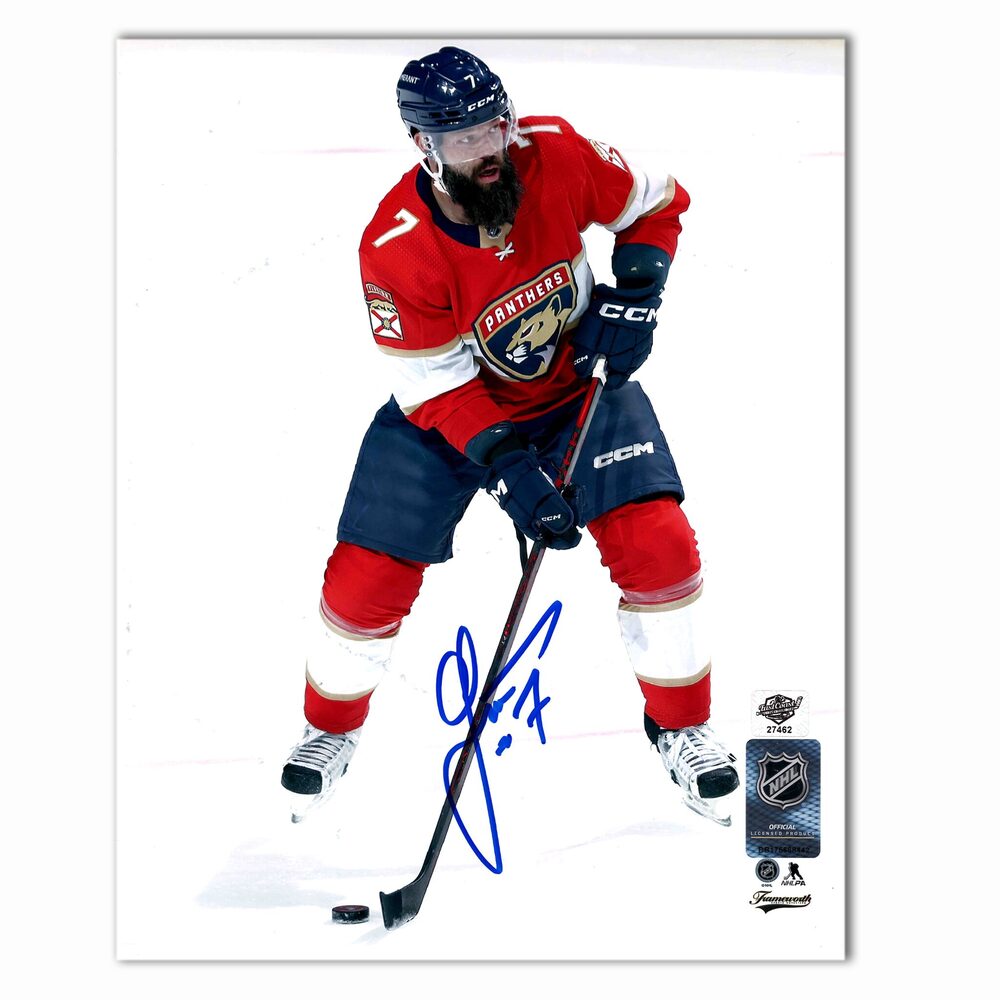 Radko Gudas Autographed Florida Panthers Home 8x10 Photo
