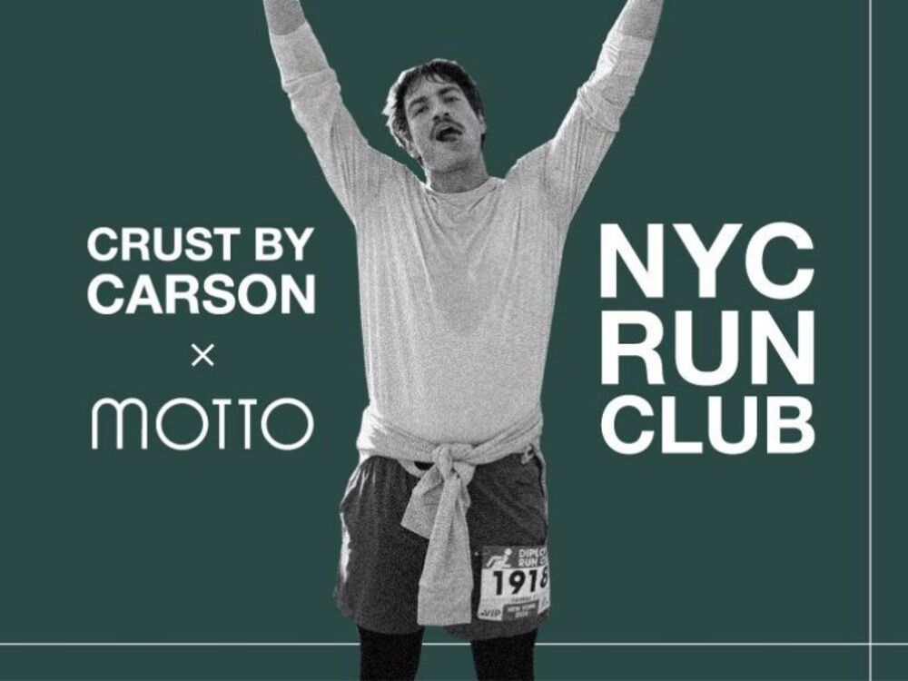 Run NYC with Crust by Carson | Motto: What's the Move?
