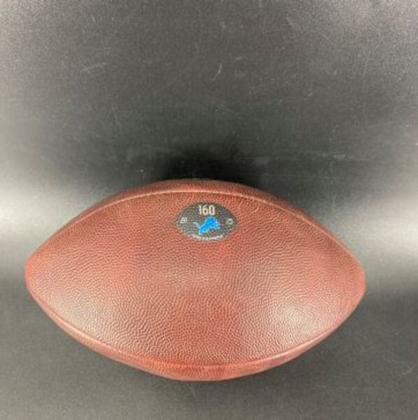 NFL - Lions Game Used Football (2025 Season) Individually Numbered 160 (...
