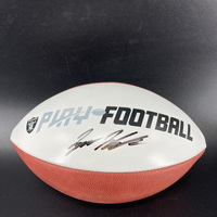 NFL - Raiders Tyree Wilson signed ""play football"" ...