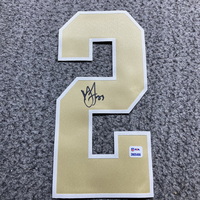 NFL - Saints Marshon Lattimore Signed Jersey Number