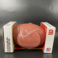 NFL - Superstar Entertainer Rihanna Signed Authentic Football With Super...