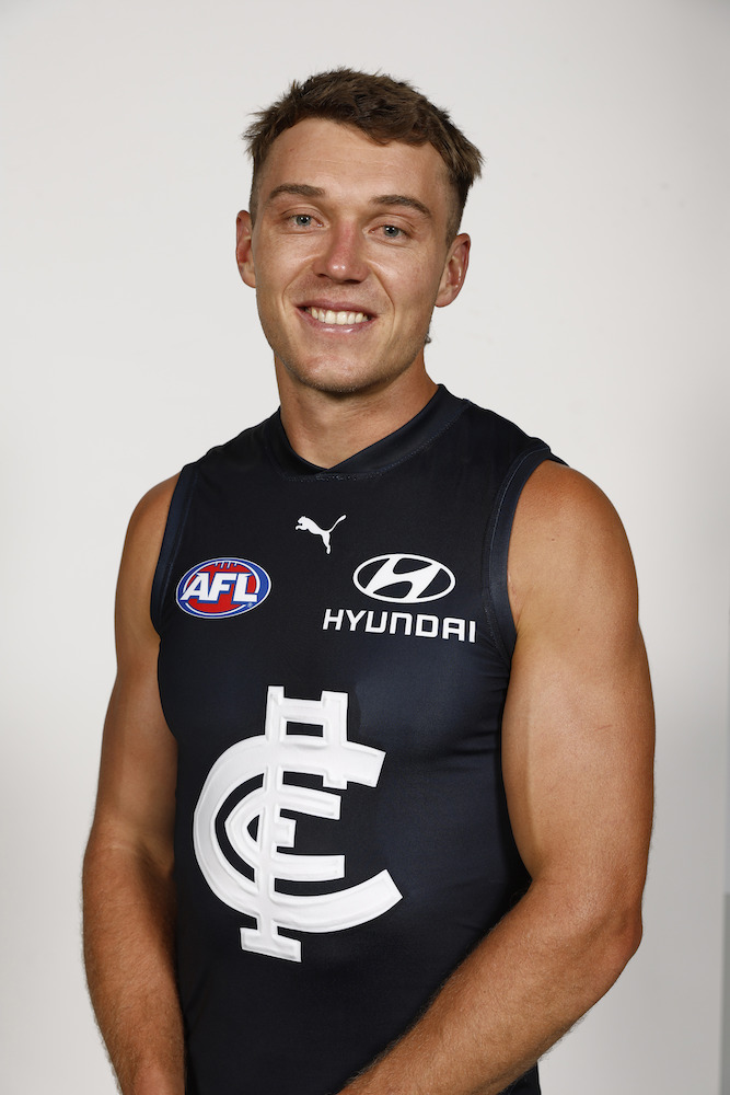 2026 Patrick Cripps Match Worn Guernsey