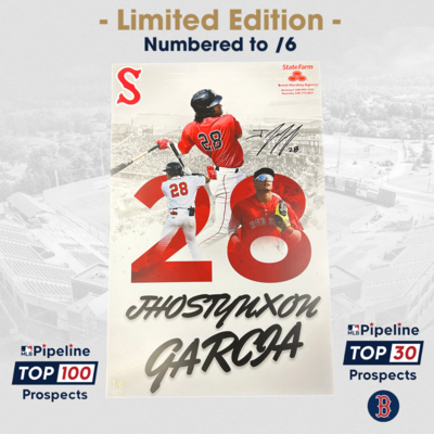 Photo of Jhostynxon "The Password" Garcia - Autographed 17x11 Poster - Limited to 6