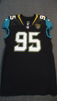 London Games - Jaguars Abry Jones game worn Jaguars jersey (September 24...