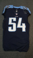 Crucial Catch - Titans Avery Williamson signed and game worn Titans jers...