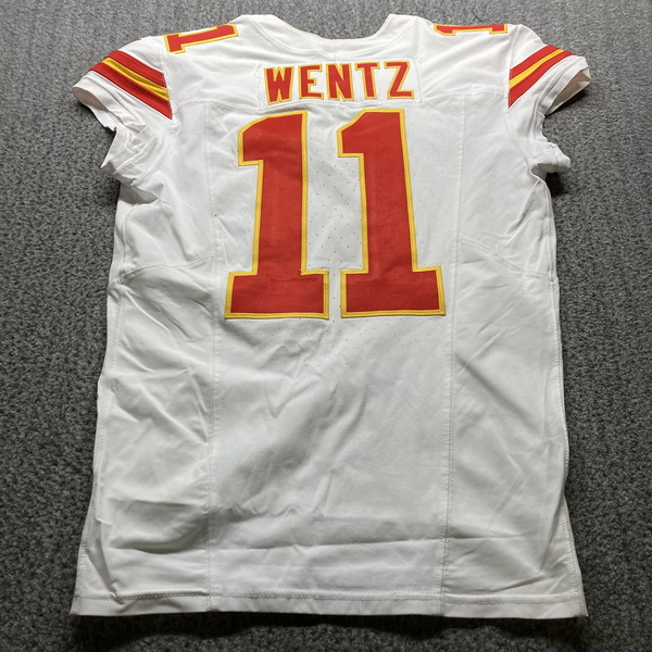 STS - Chiefs Carson Wentz Game Worn Jersey (11/17/2024) Size 42