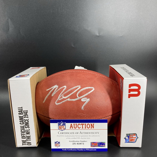 NFL - Panthers Matt Corral Signed Authentic Football