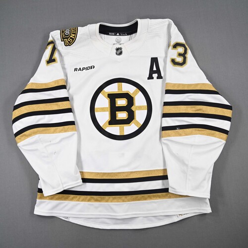 Image of McAvoy, Charlie<br>White Centennial w/A<br>Boston Bruins<br>2023-24<br>#73