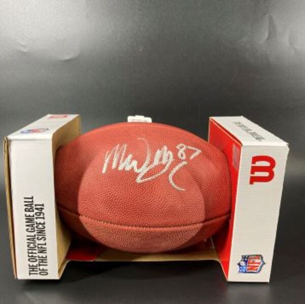 NFL - Raiders Michael Mayer Signed Authentic Football