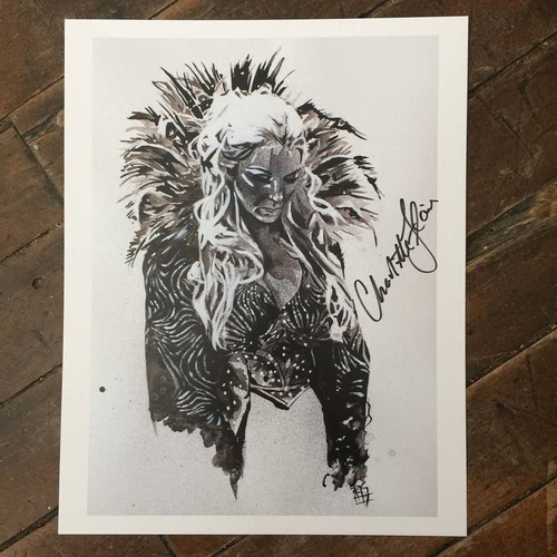 Charlotte SIGNED 11 x 14 Rob Schamberger Print