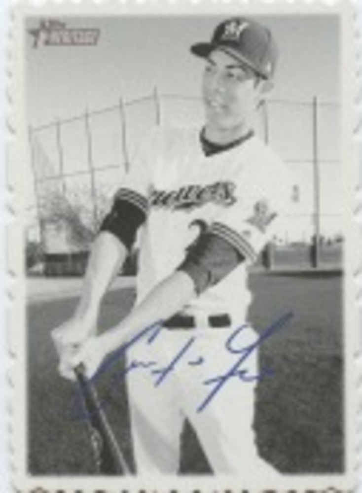 2018 Topps Heritage High Number '69 Topps Deckle Edge #20 Christian Yelich