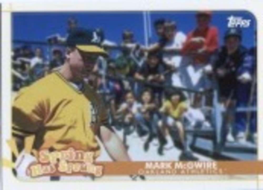 2020 Topps Opening Day Spring Has Sprung #SHS10 Mark McGwire
