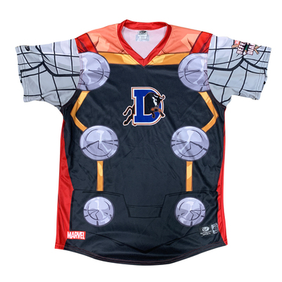 #26 Taj Bradley Autographed and Game Worn Marvel's Thor Jersey