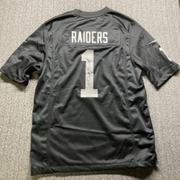 NFL - Raiders Replica Draft jersey signed by 2023 1st round pick Tyree W...