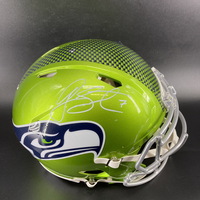 NFL - Seahawks Geno Smith Signed Authentic Flash Speed Helmet