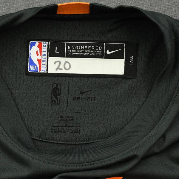 Markelle Fultz Orlando Magic Game Issued Earned Edition Game Theater Shooting Shirt 2019 