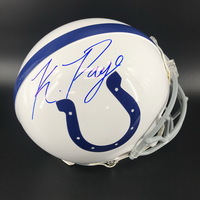 NFL - Colts Kwitty Paye Signed Authentic Proline Helmet