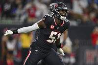 Red Cross - Texans Will Anderson Game Worn Jersey 1/11/2025 Size 40 With...