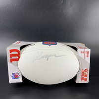NFL - Seahawks Robert Cooper Signed White Composite Football