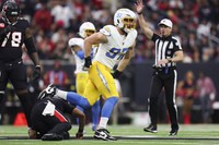 Red Cross - Chargers Joey Bosa Game Worn Jersey 1/11/2025 Size 40