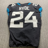 London Games - Jaguars Carlos Hyde Game Worn Jersey (10/17/21) Size 42