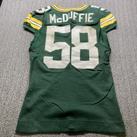 Sao Paulo Game - Packers Isaiah McDuffie Game Worn Jersey 9.6.24 Size 44...