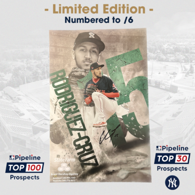 Photo of Elmer Rodriguez-Cruz - Autographed 17x11 Poster - Limited to 6