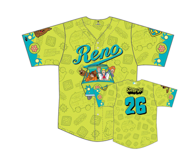 Kade Strowd's #24 Signed Scooby Doo Day Jersey Size 46