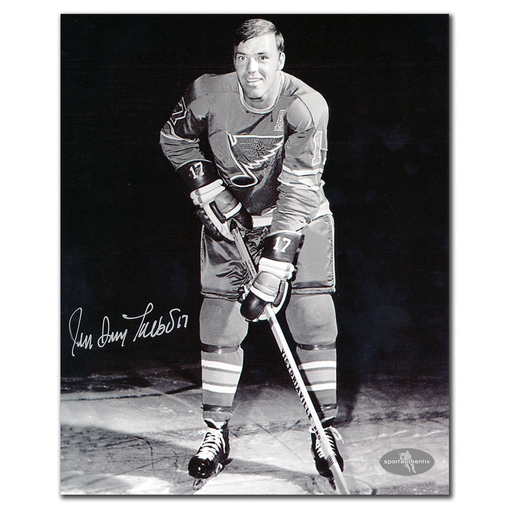 Jean Guy Talbot St. Louis Blues Autographed 8x10 - NHL Auctions