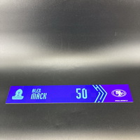 NFL - 49ers Alex Mack Special Edition 2022 Pro Bowl Nameplate 3 of 3