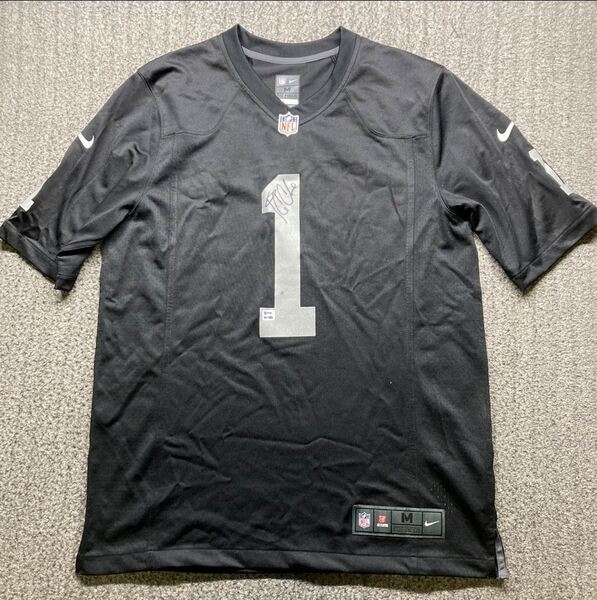 NFL - Raiders Ice Cube Signed Replica Jersey Sized Medium